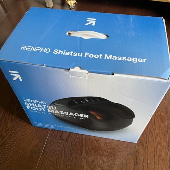 Foot Massager Machine with Heat Shiatsu Deep Kneading Foot Massager - Picture 10 of 11